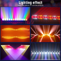 12*60W 4-in-1 RGBW Matrix Fokus- und Moving-Head-Licht Tausend-Hände-Guanyin LED-Vollfarb-Bühnenlicht (mit Zusatzlicht)