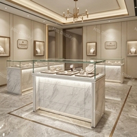 Vitrine de présentation pour bijouterie, comptoir de magasin de tabac, vitrine de luxe en verre pour montres, diamants et or – Offre Spéciale