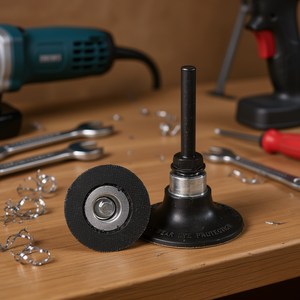 Base de sujeción y pasador de 38 mm para herramientas abrasivas de acoplamiento rápido - Product Image 3