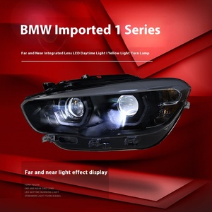 Faros Delanteros LED Modificados Blancos en Estado Nuevo para Serie 1 Hatchback F20 15-18, Lente de Luz Diurna de 6000K, Compatible 1 - Product Image 5