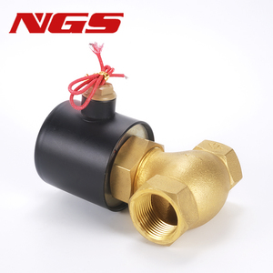 Válvula Solenoide Neumática OEM NGS de 2 Vías y 1/2 Puerto, de Latón/Acero Inoxidable, para Vapor a Alta Temperatura, con Ángulos de 08/10/15/20/25/35/40/50 Grados - Product Image 2