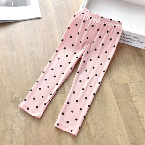 2020 del NUOVO Sveglio della ragazza Dei Pantaloni Del Bambino Della Ragazza del Puntino Leggings di Cotone Morbido Per Bambini Pantaloni Scarni Dei Bambini Dei Pantaloni Bella di disegno a matita pantaloni - Product Image 3