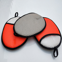 Gants de lavage de voiture AutoErizo en maille tortue, chiffon microfibre double face, produit de nettoyage automobile