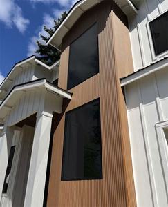 Revestimiento de Pared WPC <span class=keywords><strong>para</strong></span> Exteriores, Muestra Gratuita, Venta Caliente, Grano de <span class=keywords><strong>Madera</strong></span>, Fácil Instalación, Panel Decorativo de Pared WPC de <span class=keywords><strong>Madera</strong></span> Ecológica de Lujo - Product Image 5