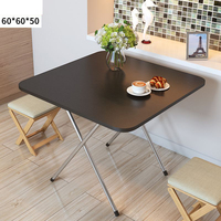 Table pliante d'extérieur pour stands alimentaires pratiques, petite table domestique simple pour la lutte contre les épidémies et les petits espaces