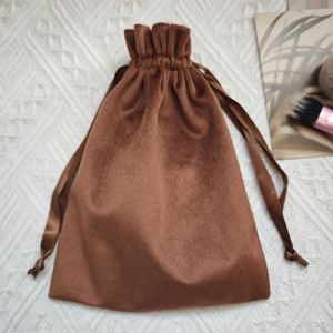 Custom Logo Printed Velvet Jewelry <b>Bag</b> Soft Velvet Gift <b>Packaging</b> Drawstring Pouch Velvet Dust Gift Cosmetic <b>Packaging</b> <b>Bag</b> - Product Image 2