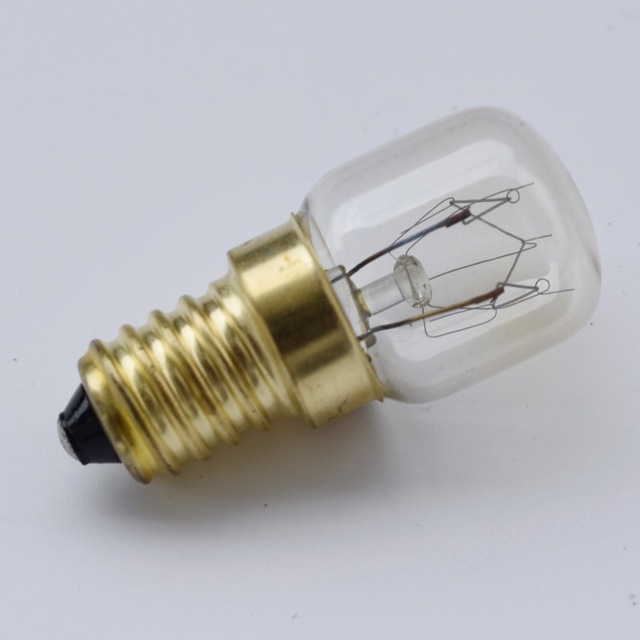 E14 Halogen Replacement Bulb Convection Microwave Oven Bulb T22 T25 Temperature 300 Resistance Incandescent Indicator Light Bulb