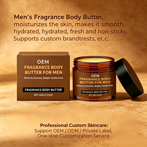 Lotion corporelle parfumée pour hommes OEM, hydratante légère, lissante, rafraîchissante, non collante, beurre corporel parfumé pour hommes, usage quotidien - Product Image 6