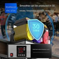 Nouvelle machine à slush électrique automatique de grande capacité, commerciale, écologique, multifonctionnelle, pour boissons glacées, en acier inoxydable 304