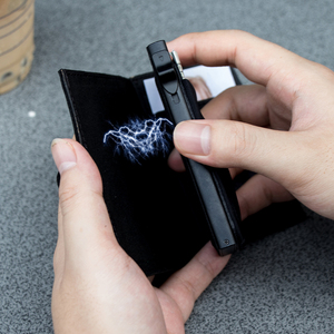 Casekey Multifunction Genuine Leather Credit <b>Card</b> <b>Wallet</b> RFID Blocking for up Magnetic Cardholder with Phone Slot - Product Image 2