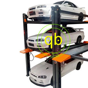 อุปกรณ์ยกที่<span class=keywords><strong>จอด</strong></span><span class=keywords><strong>รถ</strong></span>ระบบไฮดรอลิกสี่เสาระบบแนวตั้งแบบ<span class=keywords><strong>สาม</strong></span>ชั้นสำหรับรถ SUV 3ชั้น - Product Image 1