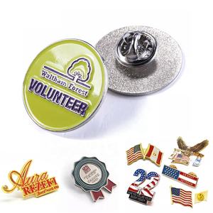 カスタムソフトエナメルピンバッジ（裏紙付き）キュートで面白いメタルラウンドスマイリーフェイスピンバッジ - Product Image 5