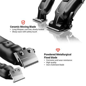 Dooda Chuyên Nghiệp Không Dây Cắt Tóc Tóc Clipper Và Tông Đơ Thiết Lập Dlc Lưỡi Tóc Máy Cắt Người Đàn Ông Cho Salon - Product Image 4