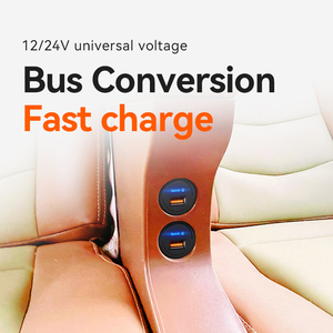 <span class=keywords><strong>Cargador</strong></span> USB C <span class=keywords><strong>Original</strong></span> de Fábrica al por Mayor para Autobús, Taxi y Embarcaciones con Voltaje de 12-24v - Product Image 3