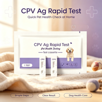 Cassette de test rapide d'antigène CPV pour le parvovirus canin – Kits de diagnostic vétérinaire rapide pour chiens
