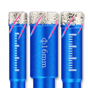 Juego profesional de 9 brocas de diamante para perforación de orificios, boca plana, para piedra, cerámica, porcelana, azulejo, aluminio, modelo personalizable - Product Image 2