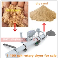 Prix de la machine de séchage rotative à biomasse de sciure de bois et de balle de riz à économie d'énergie, 1 tonne par heure