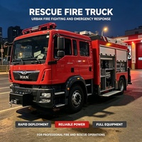 Camion-citerne d'occasion Sinotruk HOWO TX 6x4, 10 roues, faible taux de défaillance, pour application en service d'incendie urbain.