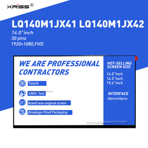 Pantalla LCD Original de Repuesto para Portátil de 14.0 Pulgadas, Delgada, de 30 Pines, LQ140M1JX41 LQ140M1JX42 NV140FHM-N41, con Certificación CE - Product Image 2