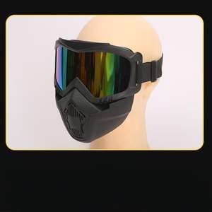 Gafas de Motocross para Exteriores, Anti-UV, Resistentes al Viento, Deportivas, con Máscara Facial Extraíble - Product Image 6