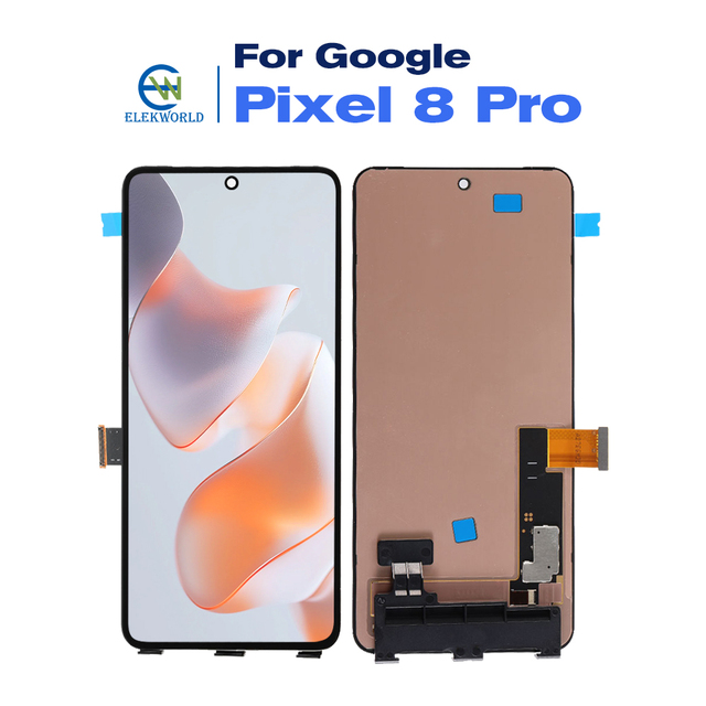 OLED LCD Screen Digitizer Full Assembly with Frame for Google Pixel 8 7 Pro 6 6a 5a 4a 3a XL 5G Replacement Phone Spare Parts