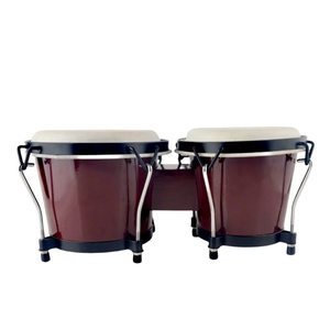 Bongó Pequeño de <span class=keywords><strong>Doble</strong></span> Capa con Sonido Ajustable, Instrumento Musical Orff para Niños, Instrumento de Percusión, Tambor de Mano - Product Image 5