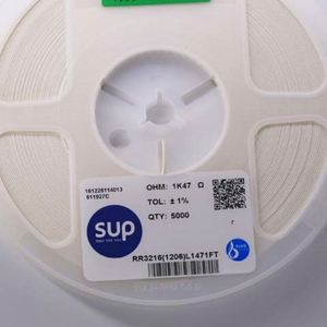 Bulk Discount RR3216 1206L1471FT 1206 3216 Resistors Chip Resistors SMD Resistors 1.47Kohm 1% 1/4W Thick Film Resistor - Product Image 1