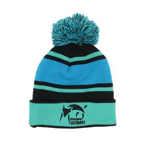 Rpet Bobble Hat Made of Recycled Plastic Bottles Environmental protection Winter Hat - Product Image 4