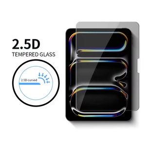 Protection d'écran en verre trempé anti-espion et anti-graisse 9H pour iPad Air 2025 (11/13 pouces) – Série iPad Air – Vente Flash - Product Image 5