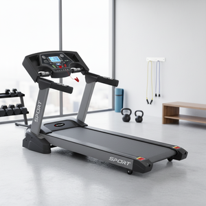 Беговая дорожка <span class=keywords><strong>HSM</strong></span> Factory 1.5 л.с., электрическая, из АБС-пластика, для фитнеса и тренировок, для пользователей весом до 120 кг, простая установка для домашнего спортзала - Product Image 2