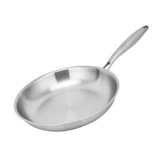Juego <span class=keywords><strong>de</strong></span> Sartenes <span class=keywords><strong>de</strong></span> Acero Inoxidable SS304 Directo <span class=keywords><strong>de</strong></span> Fábrica <span class=keywords><strong>con</strong></span> Revestimiento Antiadherente para Cocina, Restaurante y Hogar, Venta al Por Mayor - Product Image 4