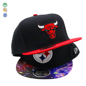 Wholesale Cool 100% Cotton Snapback Caps-Custom Embroidered Logo Floppy Brim Fitted Closure Trendy Colors Fastest Delivery