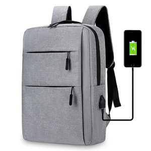 Sac à dos de voyage léger pour ordinateur portable avec port de charge USB, sac à dos minimaliste imperméable pour homme - Product Image 3