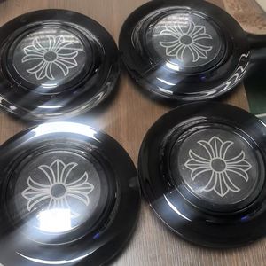 Cache-moyeux <span class=keywords><strong>flottant</strong></span> GL pour jantes Mercedes Rolls Royce Forgiato, en ABS, avec logo personnalisé, noir chromé, rotatif - Product Image 3