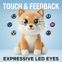 Peluche interactive parlante Shiba Inu Premium Cuteyeah AI, nouvelle collection 2026, coffret cadeau surprise pour les fêtes