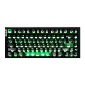 Clavier ATK RS7 Air Esports à effet Hall 75 % en aluminium, 81 touches, boîtier ABS style mécanique, translucide dépoli grain de bois cerisier - Product Image 4