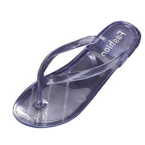 Jelly Flip Flops Flat <strong>Slippers</strong> Outside Beach Shoes Women's Summer <strong>Slippers</strong> Outdoor <strong>Transparent</strong> Sandals - Product Image 6