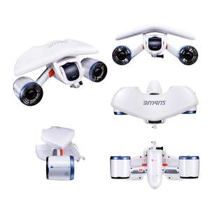 Scooter Elettrico Subacqueo da 650W, Attrezzatura Sportiva Acquatica, Scooter Subacqueo Seadoo con Doppio Motore, Tavola da Immersione per Snorkeling e Piscina - Product Image 4