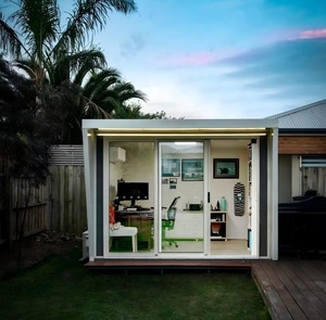 <span class=keywords><strong>Maison</strong></span> préfabriquée modulaire en acier léger, étanche et économe en énergie, <span class=keywords><strong>maison</strong></span> d'hôtes moderne avec cour/annexe/studio - Product Image 3