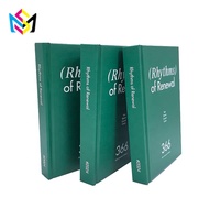 Libreta de agenda con tapa dura y texto personalizado OEM, bloc de notas de planificación diaria de bajo costo, diseño de color de cubierta personalizado