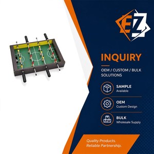 <span class=keywords><strong>Futbol</strong></span>ín <span class=keywords><strong>de</strong></span> Mesa <span class=keywords><strong>de</strong></span> MDF <span class=keywords><strong>de</strong></span> 48 cm con 4 Varillas y Caja <span class=keywords><strong>de</strong></span> Color para Noches <span class=keywords><strong>de</strong></span> Fiesta en Familia, Personalizable OEM - Product Image 6