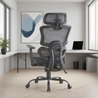 Chaise de bureau ergonomique de luxe moderne la plus vendue 2026 avec fonction inclinable pour bureau à domicile, salon, pliable