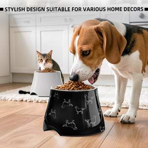 Gamelle surélevée pour chien en acier inoxydable M2, antidérapante, grande capacité, pour usage intérieur - Product Image 6