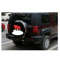 Housse de roue de secours universelle de haute qualité en ABS premium TS-BT-052 pour Toyota PRADO 1998-2007, différentes tailles