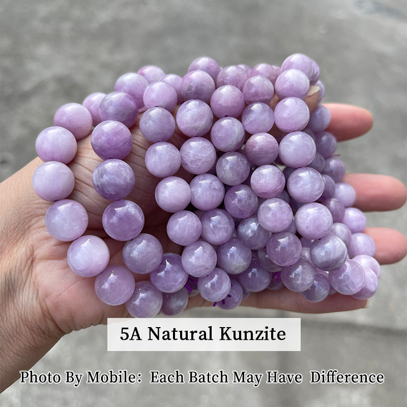 Purple 5A Natural Kunzite Bracelet