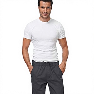 Pantalones de Disfraz de Pirata Ligeros para Hombre, Estilo Renacentista Medieval Gótico, Cintura Baja Elástica, Poliéster/Algodón, Tallas Grandes - Product Image 4
