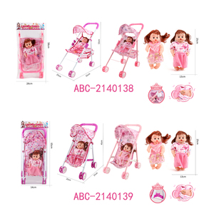Lucky Toys Juguete Babydoll Poussette Jogger Baby Carriage Play Toy Baby Doll Poussette pour les tout-petits - Product Image 6
