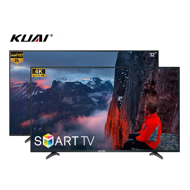 Manufacturer OEM Smart TV 32 43 50 55 60 65 Inch 2K 4K HDTV LED Narrow Border Frameless