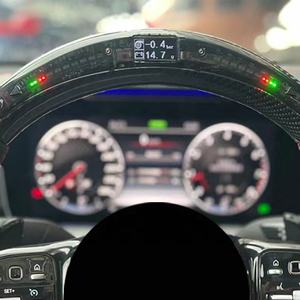 พวงมาลัยคาร์บอนไฟเบอร์สำหรับรถแข่ง  สำหรับเกมส์พีซี  สำหรับรถยนต์เมอร์เซเดส-เบนซ์ E53 - Product Image 5