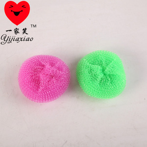 Cleaning Balls <b>Plastic</b> PP 3-Pack Colorful Eco Friendly <b>Kitchen</b> Scouring Pads - Product Image 4